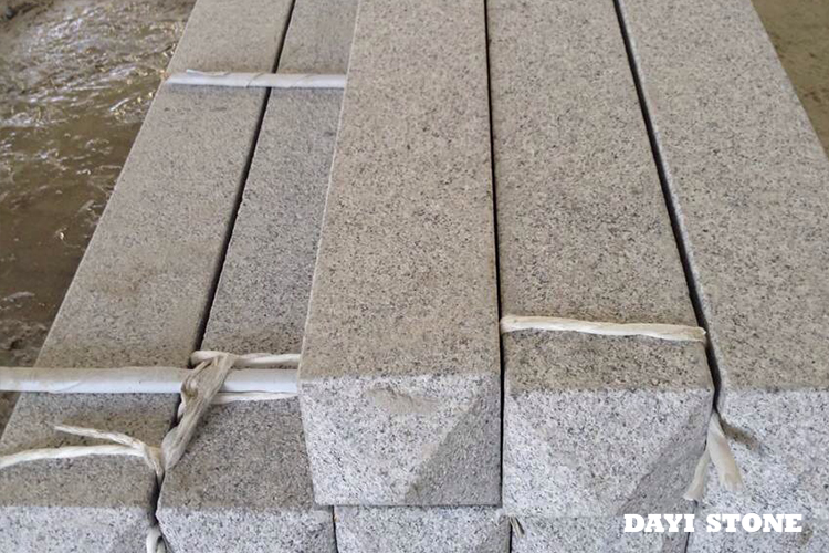 G603-10 Grey Granite Palisade all sides Bushhammered - Dayi Stone